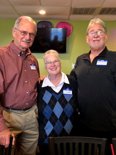 Fred McCarty, Linda DeCuir and Billy Fowler